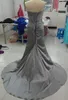 100％実際の画像安いイブニングガウンプラスのサイズビーズのウエディングドレスクラシックなvestido de Festa Curto Dressのラインの床の長さの恋人