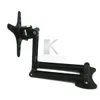 Aluminium Verstelbare Tilt Swivel Cantilever LCD Mount 360 Geroteerde tv Wandbeugel voor 10 - 27 inch Flat Panel Monitor