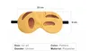 Stampa 3D Emoticon Ciglia lunghe Viaggi Rilassati Ombretto Dormire Maschera per gli occhi Copri Ragazza Benda sull'occhio Benda Occhiali Assistenza sanitaria