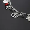 Fãs presentes destemidos Erudite Candor Amity abnegation charms Pulseiras divergentes com contas de acrílico