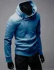 2016 Casual Hoodies Men Roman Sweatshirt Oblique Zipper Cotton Slim Sportwear Tracksuit Patchwork Mens Hoodies Sweatshirts A15