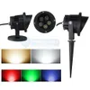 Outdoor Waterproof LED Landscape Garden Wall Yard Path Pond Flood Light 6W 10W Landscape Red Green Projector Garden Sky Star flood lamp 50