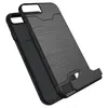 Card Slot Case för iPhone X 8 Armour Case Hard Shell Back Cover med Kickstand Case för iPhone 6 6 Plus 7 7 Plus