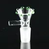 smoking black glass bowl new design colored screen lift-off handle bowl on glass bong