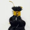 elibess grade 8a no chemical deep wave virgin hair natural color nano ring hair extension for women 1g s100s lot free dhl