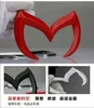 Free shipping 1pc Metal evil M 3D car emblem badge stickers for Japan car Ma*** USA Fo*** series tail rear trunk decoration