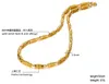 Wholesale! Hipster Men Gifts & Women Heart Chain Jewelry 18K Solid Gold Carving Fashion Necklace 50cm 57cm