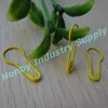 22mm Brilliant Colored Pear ShapedBulb Shaped Hang Tag Safety Pins för stickning 1000 st per pack6429860