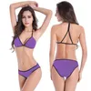 Europese badpakken bikinis driehoek badmode badpakken voor vrouwen solide hot plus size zwempakken badpak mini bikini sexy dames