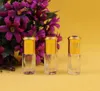 3/6/12ml Lip Gloss Essential Oil Roll on bottles walk bead the ball glass perfume Mini bottle Portable Empty Refillable Makeup Container Tube Vials Packing Container
