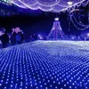 2x3m 210LEDS LED Net Light Gordijn Lights Xmas Fairy Flash Lights Led Strings Bruiloft Kerstdecoratie