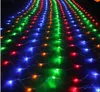 680LEDS 6M 4Mツリーメッシュ天井ハウスウォールフェアリーストリングネットライトトゥインクルランプガーランドフェスティバルクリスマスホリデー飾り287f