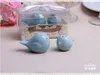 DHL FREE SHIPPING,Party Decoration,Kitchen tools ceramic Cuckoo Shaker Salt Pepper Shakers Wedding Favor Baby Shower Gifts