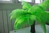 Wholesale 100pcs/lot 14-16inch(35-40cm) Lime Green ostrich feather plumes for Wedding centerpieces Home Decor party supplies