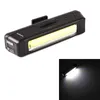 防水彗星USB充電式自転車ヘッドライト高輝度赤LED 100ルーメンフロント/リアバイク安全ライトパック