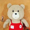 Big Size Ted the Bear Farged Doll Bear Toys 18quot 45cm de haute qualité4872338