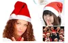 ornamento natalizio Cappello di Babbo Natale Cappello di Natale per bambini/adulti Decorazione di accessori natalizi Cappello di Babbo Natale di alta qualità Carino adulti CH011