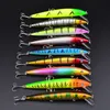 Drag Minnow Swimbait Fishing Lure with 3 hooks 12cm 13 8g Bass Crank Bait Freshwater Crankbait233T