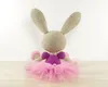 Ballerina Bunny Crochet Amigurumi Soft Toy Rabbit Cute Toy Toy Rattle6757311