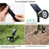 Ground Lamp 4 LED Solar Powered Spotlight Waterproof light Lamp Outdoor garden Decoration Landscape security Lighting