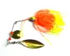 14.8g Buzzbait Spódnice wędkarskie Przynęty Terminator Super Nierdzewna Spinnerbait 4Colors Birtner Bait 20 pc