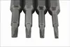 1 Set 4 Pieces Magnetic Triangle Screwdriver Bit S2 Steel 1/4" Hex Shank 50mm Long Screwdrier Set