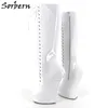 Sorbern Bdsm 20Cm Extreme High Heels Ladies Shoes Platform Heelless Women 2018 Fetish Boots Long Custom Colors Sexy Booties