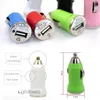 Pour iPhone 6S Samsung Note 5 Car Chargeur USB Adaptateur de haute qualité Chargeur Bullet Mini Charger portable Adaptateur Universal Téléphone P8195314