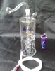 Hookah accessories wholesale free shipping --4 bird claw glass filter Hookah + accessories, color random delivery