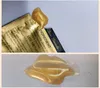 500 Pz New Gold Minerali facciali Conk Naso Comedone Pulizia profonda Rimozione dell'acne Peel Off Maschera per il naso Testa nera EX Striscia dei pori Imballaggio inglese