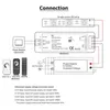 Dimmer Dimmer Dimmer MJJC 12V 5V 24V 36V 8A PWM Dimmer Switch on Off con telecomando 2.4G per lampada a striscia a led a colori singolo