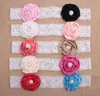 Baby Girls Pearl Lace Flower Headbands European Styles Kids hair bands headwear Children Hair Accessories Christmas boutique Party5065611