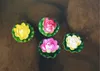 20st 10 cm små konstgjorda lotusblommor vatten lilja för trädgård bröllop dekoration diy blommor för dekoration5582538