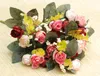 european style rose silk rose flower home room decoration good quality cheap price hot sell free shipping