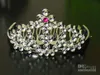 Plastic Crown Wedding Crown Tiara Hair Ornaments Party Toys Dancing dress accessories fashion headband