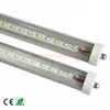 UL DLC T8 8ft LED 튜브 조명 단일 핀 FA8 LED 조명 45W 4800 루멘 LED 형광 형광 튜브 조명 AC 110-277V