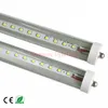 Tube lumineux LED T8 à broche unique, 45W, 8 pieds, FA8 T8, ampoules fluorescentes LED SMD2835 AC110V-277V CE FCC DLC SAA UL, lot de 100 pièces