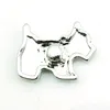 Hoge hoeveelheid 18mm Snap-knoppen Mode Rhinestone Dog Metalen Gember CLASS DIY NOOSA Verwisselbare Sieraden Accessoires