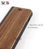 Custodie per telefoni in legno con vibrazione in pelle PU più vendute resistenti alle macchie per iPhone 6 7 8 Plus X Xr Xs 11 12 Pro Max Cover posteriore Shell all'ingrosso