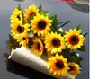 인공 꽃 해바라기 무공해 태양 꽃 인공 꽃은 꽃 시뮬레이션 결혼식이나 홈 장식 파티 공급 장미