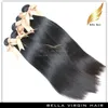 vierge cheveux raides armure extension de cheveux brésiliens 1024 pouces grade 4pcs / lot couleur naturelle livraison gratuite