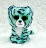 Ty Beanie Boos القطيفة ألعاب محشوة عيون كبيرة حيوانات محشوة ألعاب ملونة للأطفال الحيوانات الصغيرة دمى هدايا القطيفة