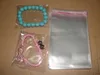 8x12cm+2cm Clear Cellophane/Poly Bag Transparent Opp Bag Bracelet bags Packing Plastic Bag Self Adhesive Seal 1000pcs/lot