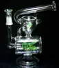 Glass Bong USA Design Ny Recycler Water Pipe Oil Rig Bongs Glass Bubbler med 14,4 mm fog