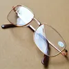 Gümüş / Altın Çerçeve Klasik Unisex Ucuz Okuma Gözlükleri Erkek Kadın Metal Çerçeve Okuma Gözlükleri Diyoptri + 1.00- + 4.00 50 Adet / grup