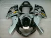 Customize Motorcycle parts for SUZUKI GSXR1000 K2 2000 2001 2002 silver black fairings GSX-R1000 00 01 02 fairing kit YR72