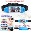 Universal Sports Waterdichte Telefoon Zakken Taille Riem Armband Tas Gevallen Pouch met Clear View Touch voor iPhone 5S 6Plus Galaxy S5 S6 EDGE