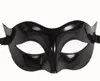 HOT Men monochrome mask masquerade party half face a simple fashion Halloween mask Venice Christmas mask gifts