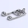 Silver / Koppar Retro Flytande Charms Musik Symbol Anm. Hängsmycke Fit Armband Halsband DIY Metall Smycken Making 500PCS / Parti 1085X
