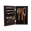 Table en bois coffret à bijoux miroir armoire de bijoux support libre avec feutre noir pour affichage cosmétique de bijoux (entrepôt des Etats-Unis)